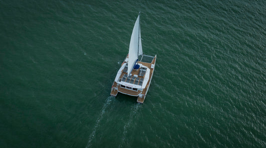 Timelapse construction Catamaran Day One