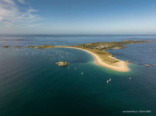 Filmé en mer avec un drone