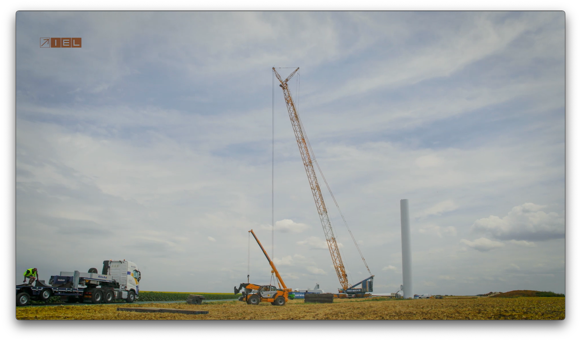 Montage éolienne